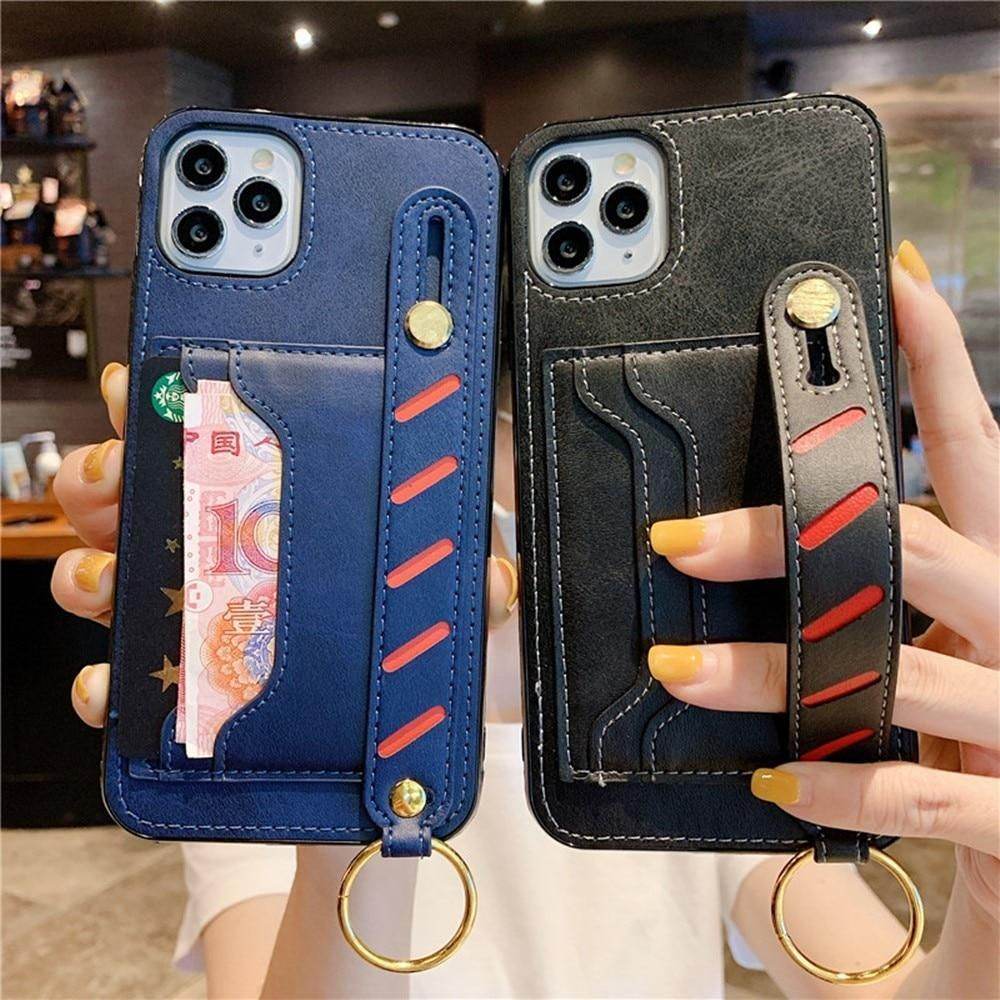 Leather Wallet Cute Phone Cases... - Touchy Style