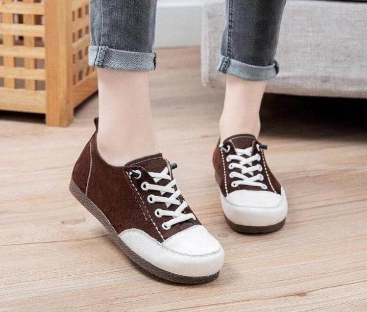 Brown Sneakers Breathable Mesh Outdoor... - Touchy Style