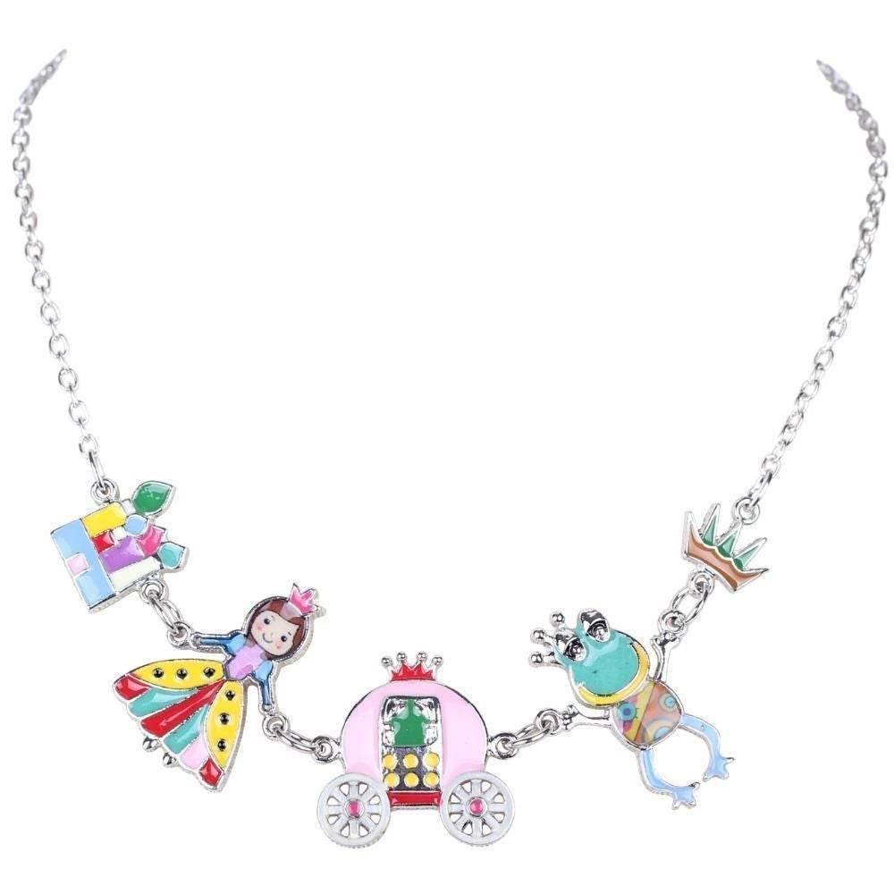Angel Frog Necklace Charm Jewelry... - Touchy Style