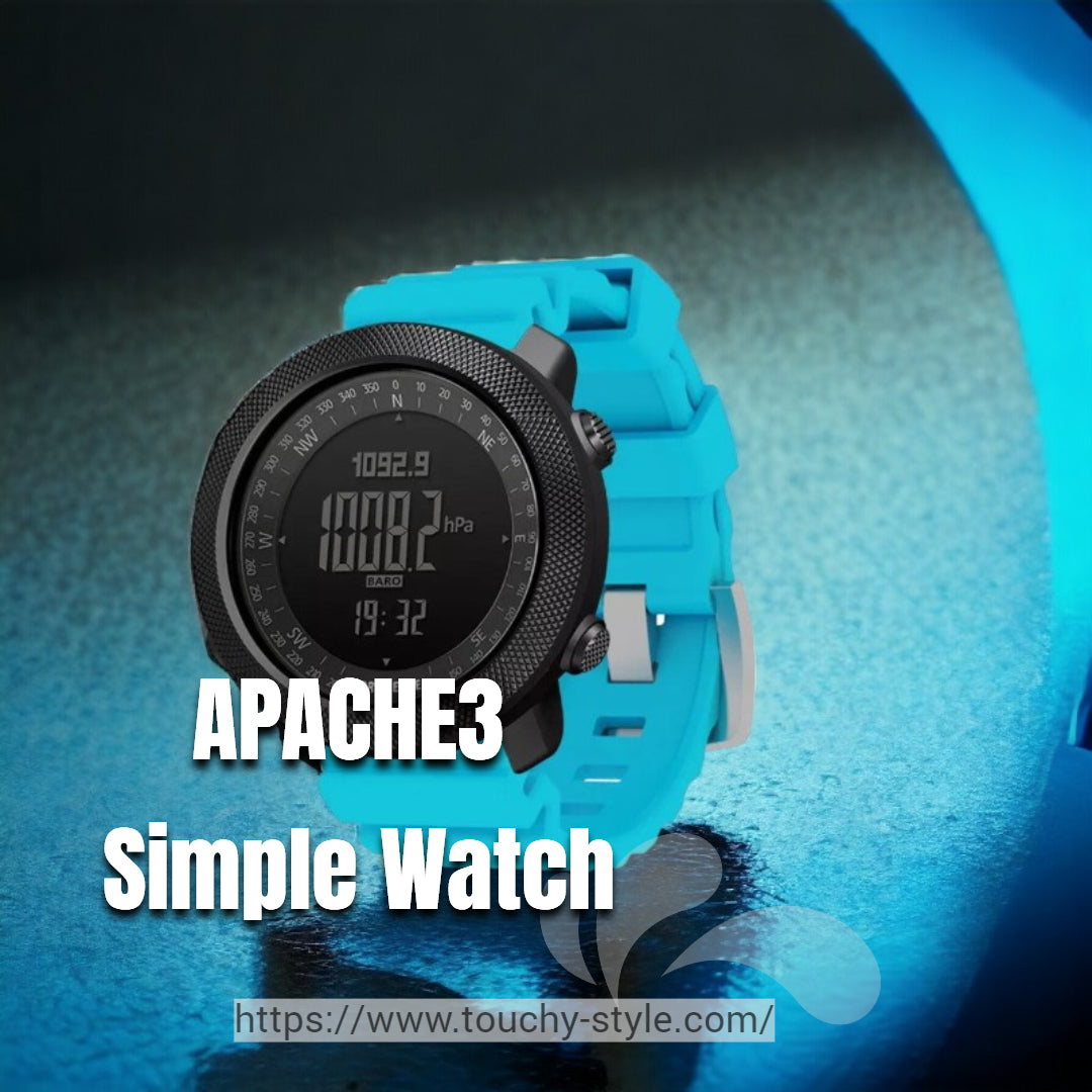 APACHE3 Simple Watch - Touchy Style