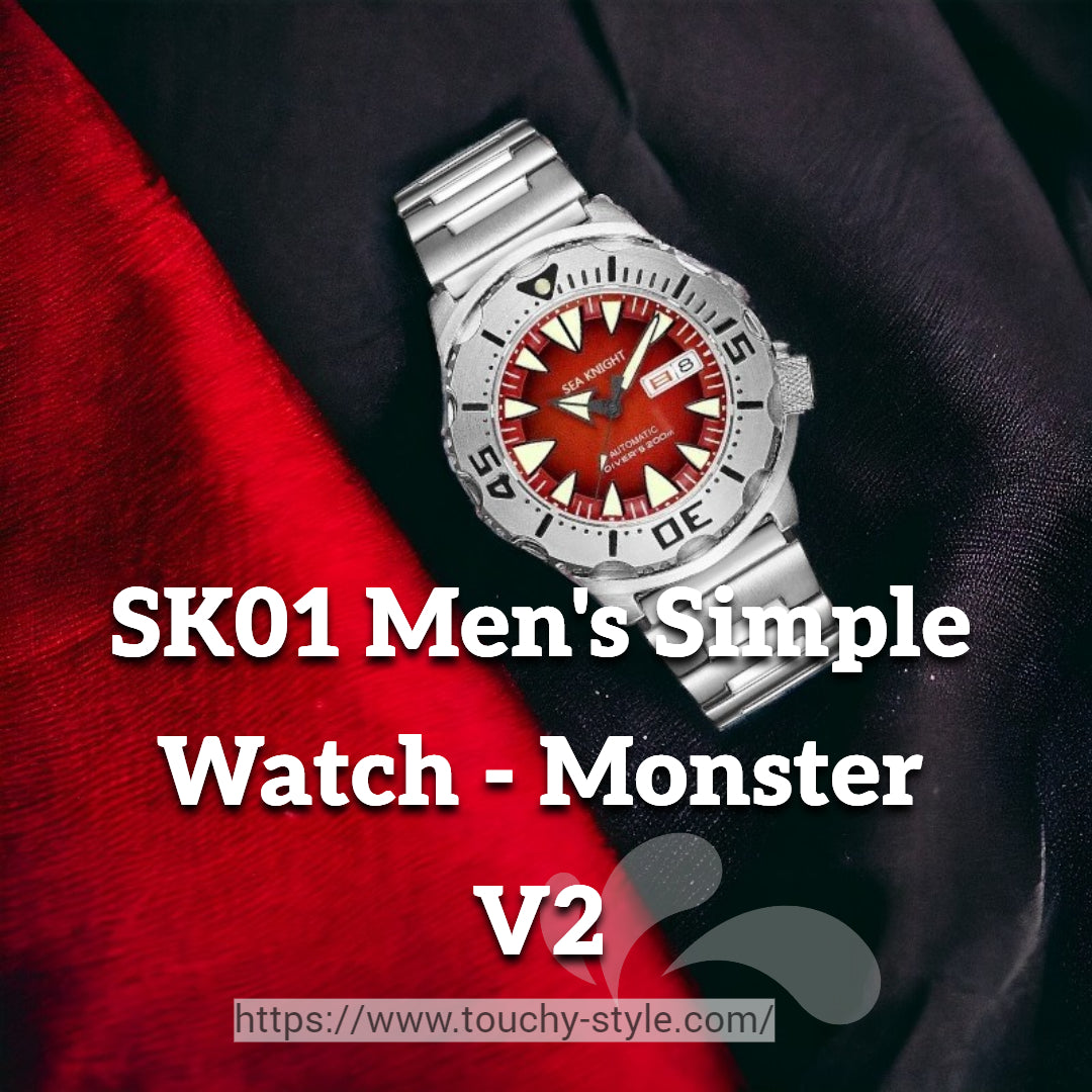 SK01 Men's Simple Watch - Monster V2 - Touchy Style