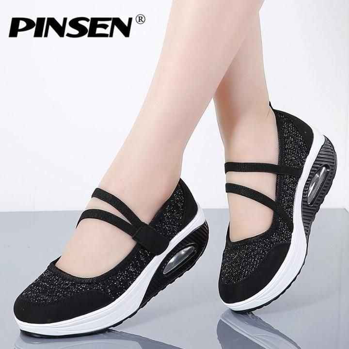 ⁌ Women's Casual Shoes White...
