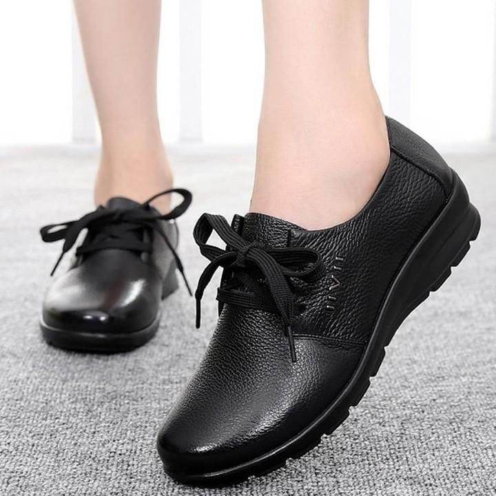 Women's Casual Shoes Black Flat... - Touchy Style