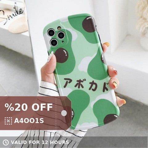 ⁌ Green Fruit Cute Phone... - Touchy Style