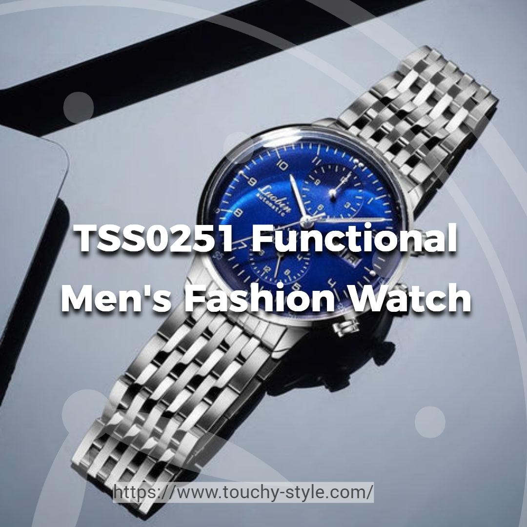 TSS0251: Stylish and Functional Men's Fashion Watch - Touchy Style .