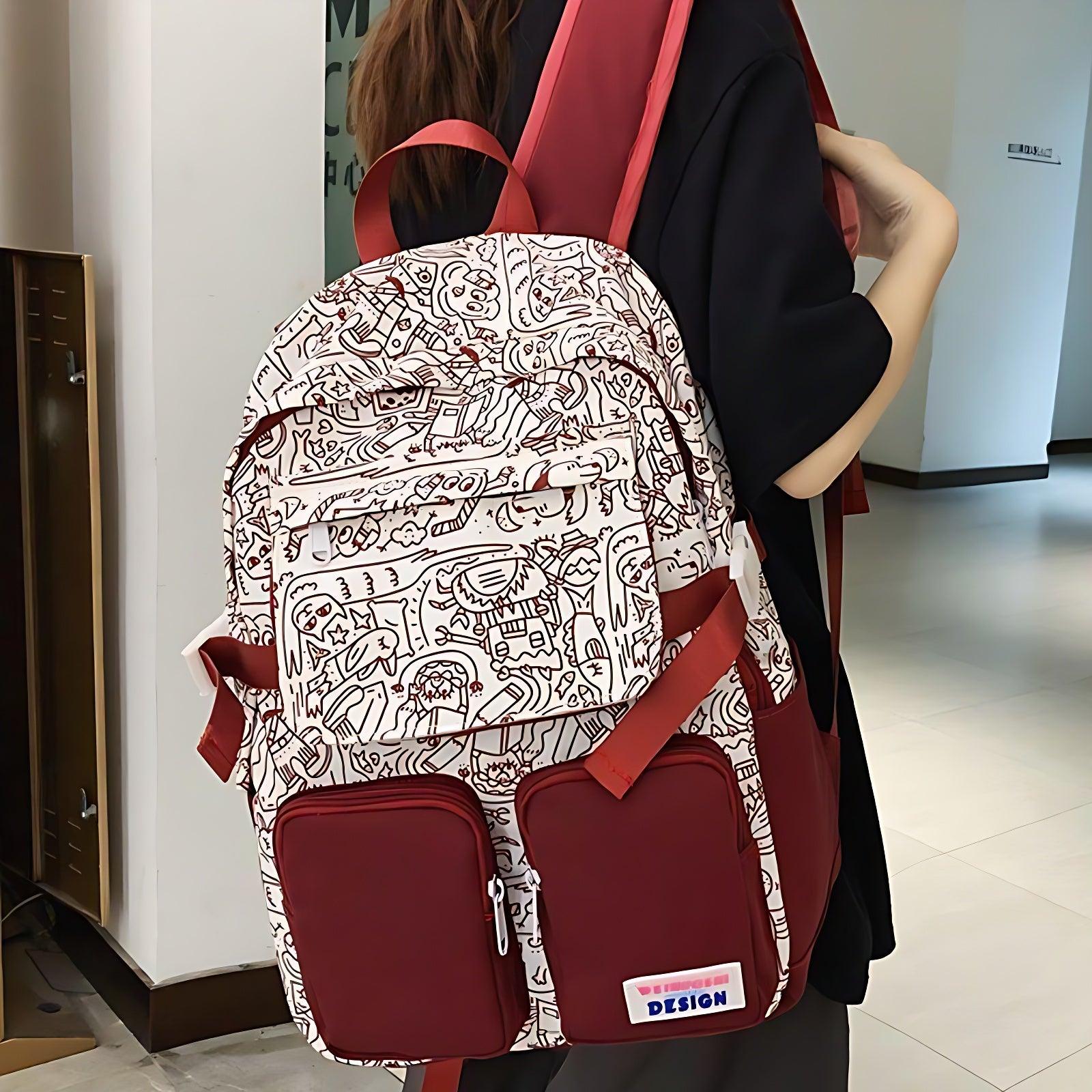 Fashion Women Cool Backpack RB541 Luxury Soft Leather School Bags