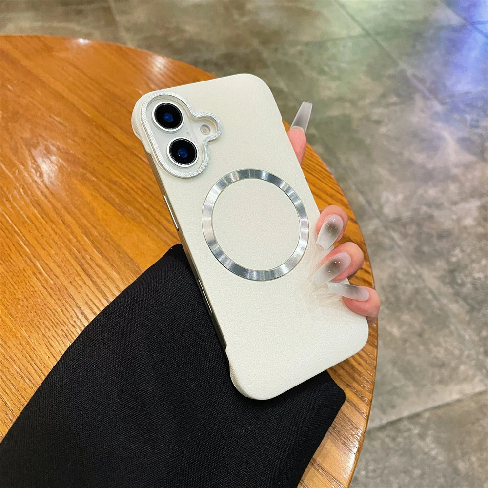 حافظات هواتف لطيفة لهاتف iPhone 16 و15 و13 و14 و12 Pro Max - غطاء خلفي صلب بدون إطار رفيع للغاية من مادة البولي كربونات - PC4410