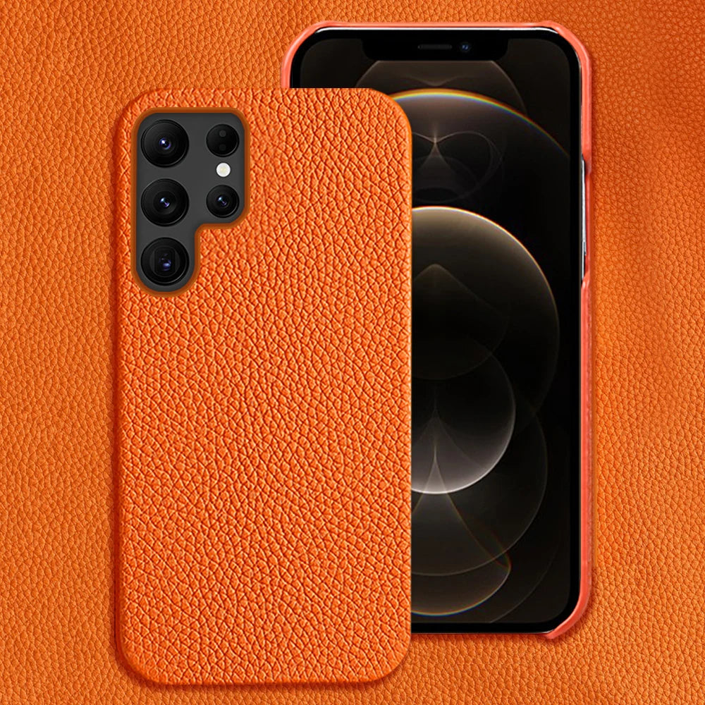 Candy Leather Cute Phone Case for Galaxy s22 s23 s24 ultra s22 Plus s20 s21