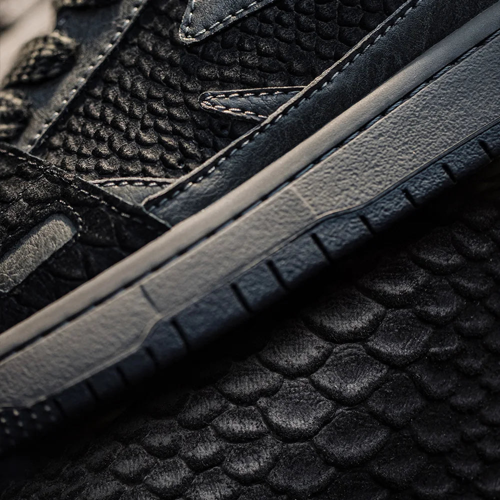 Maden New Casual Snake Year Black Mamba Men&