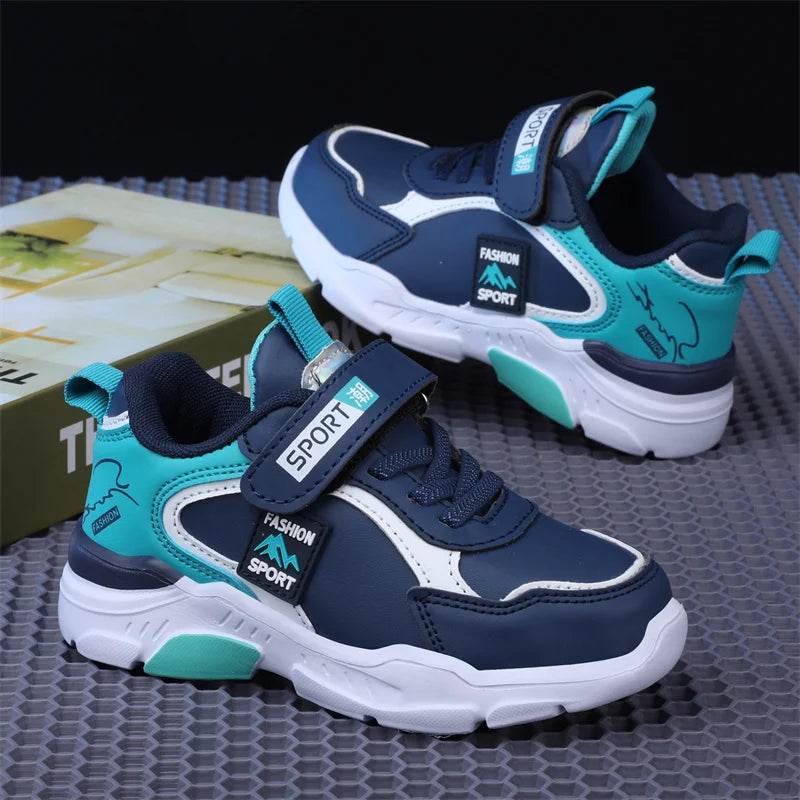 Brand Children Shoes Kids Sneakers Fashion Leather Shoes Child Breathable Outdoor Sports Shoes Casual Boy Girl Shoes - Touchy Style