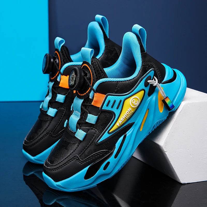 New Arrival Winters Children Running Shoes Non-slip For Boys Girls Brand Leather Comfort Kids Wear-resistant Fashion Sneakers - Touchy Style