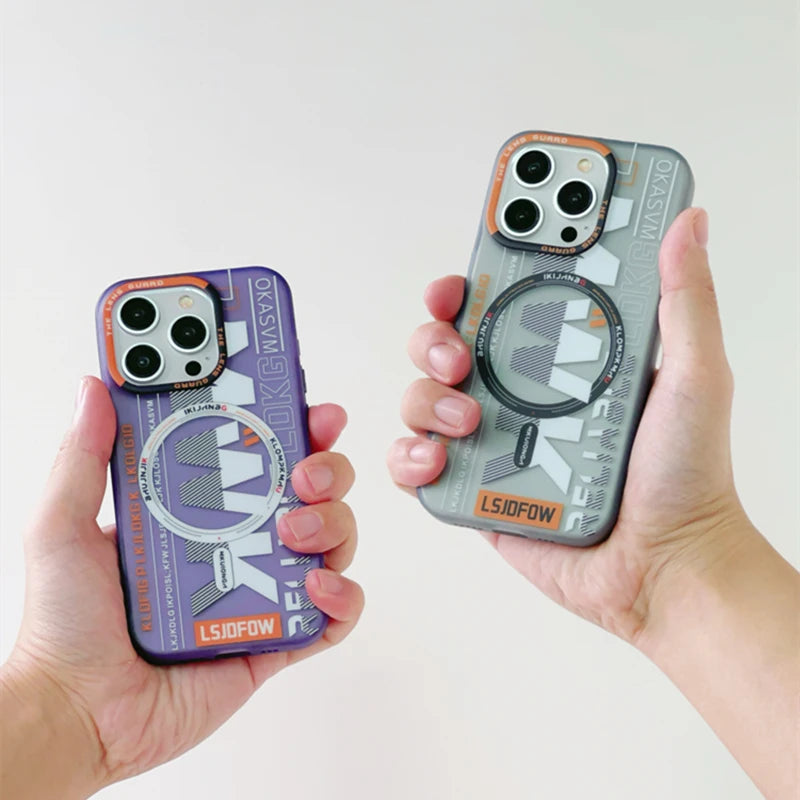Cute Phone Cases For iPhone 15 Pro Max, 14, 13, and 12 Pro models - Magsafe Hard Cover - TSP202
