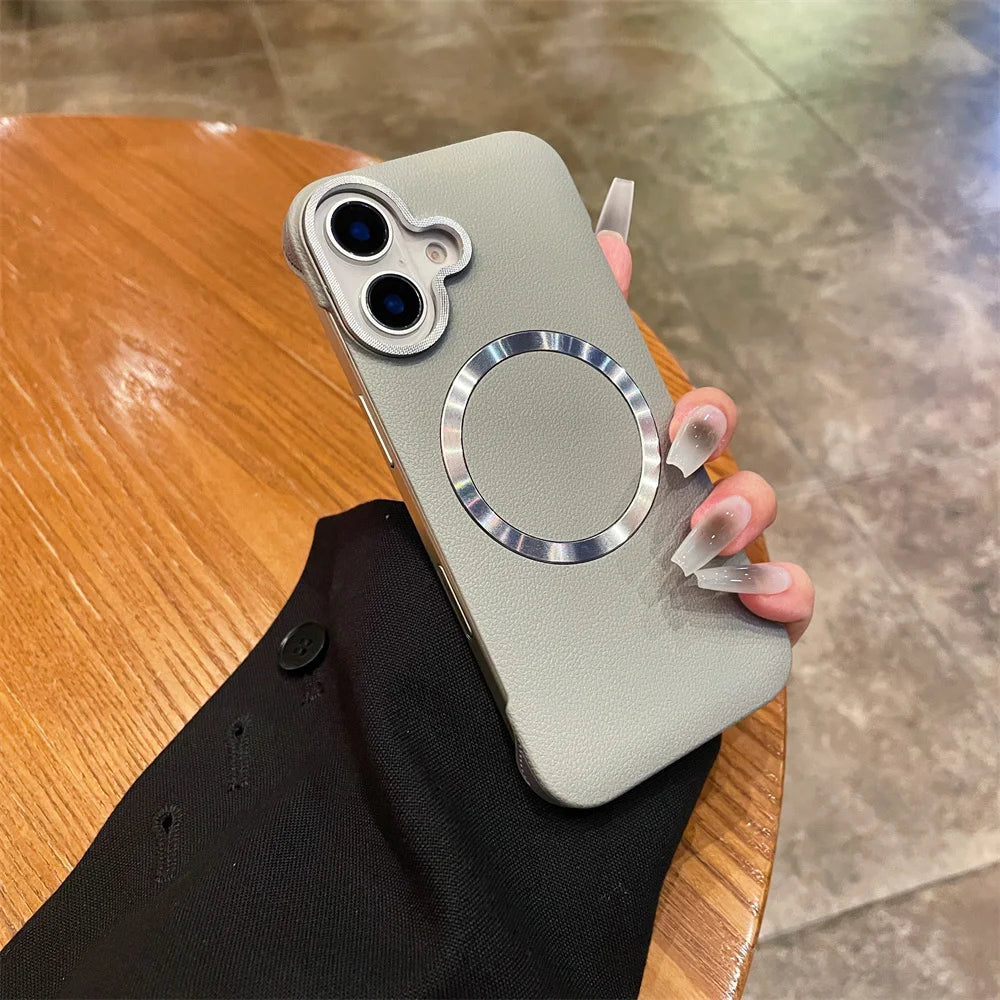 حافظات هواتف لطيفة لهاتف iPhone 16 و15 و13 و14 و12 Pro Max - غطاء خلفي صلب بدون إطار رفيع للغاية من مادة البولي كربونات - PC4410