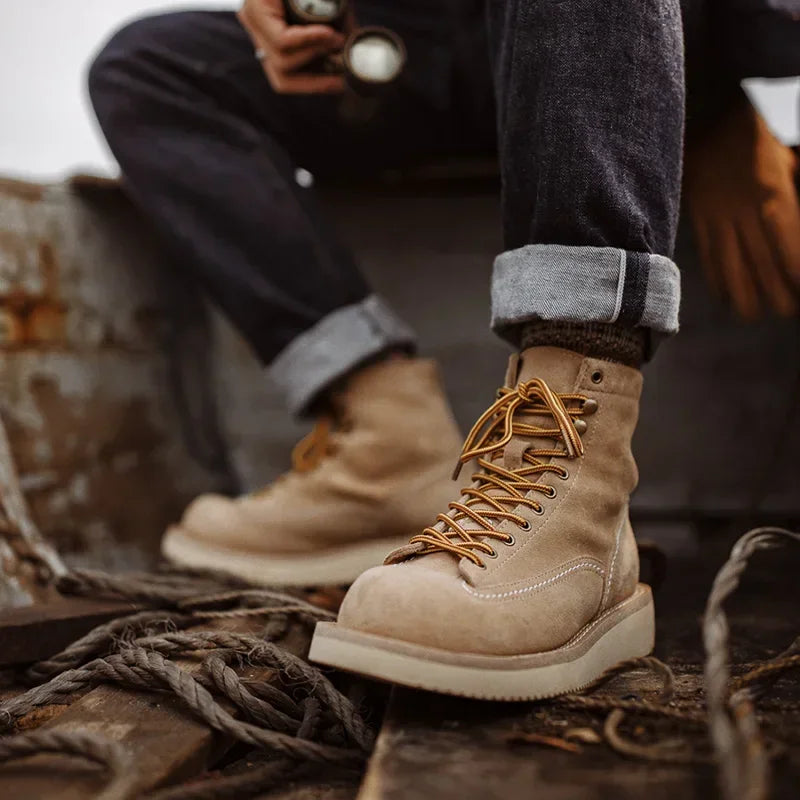 Maden 2023 Winter New Ankle Boots Men&