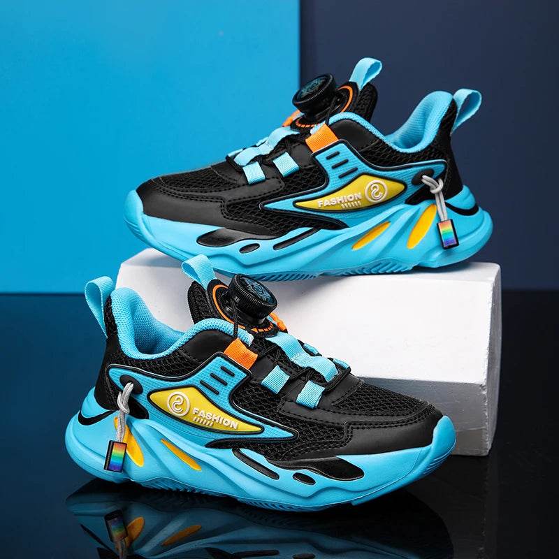 New Arrival Spring Autumn Children Running Shoes Non-slip For Boys Girls Brand Leather Comfort Kids Lightweight Fashion Sneakers