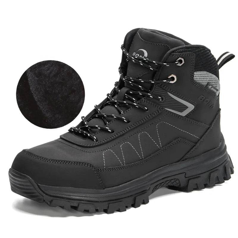 New Arrival Outdoor Hiking Boots Men Winter Shoes Walking Climbing Shoes Man Mountain Sport Boots Masculino Trendy fre - Touchy Style