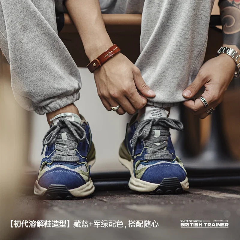 Maden 2023 Autumn New Dissolved English Training Shoes Men&