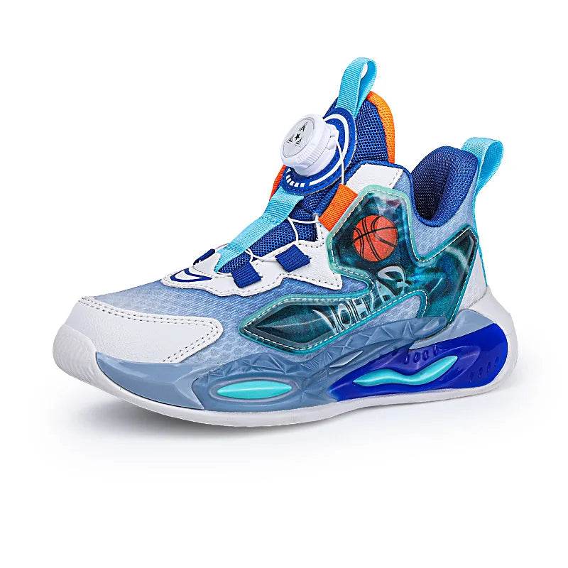 New Arrival Children Basketball Shoes Boys Sports Shoes Tennis Casual Daily School Kids Running Shoes Walking Sneaker for Girls - Touchy Style