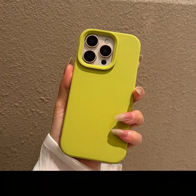 Candy Fluorescent Cute Phone Cases For iPhone 15, 14, 13, 12 Mini, 11 Pro Max, XR, XS, 6, 6S, 7, 8 Plus, X, SE