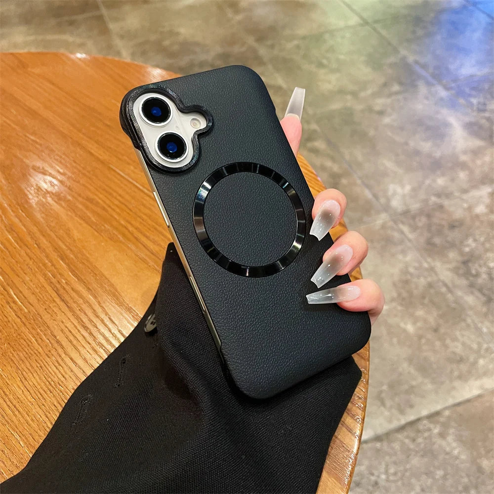 حافظات هواتف لطيفة لهاتف iPhone 16 و15 و13 و14 و12 Pro Max - غطاء خلفي صلب بدون إطار رفيع للغاية من مادة البولي كربونات - PC4410