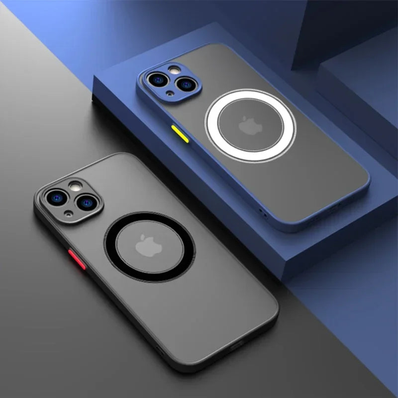 Cute Phone Cases for iPhone 11, 12, 13, 14, 15, Pro, Max, Plus, and Mini models - Magsafe Matte Cover - TSP192
