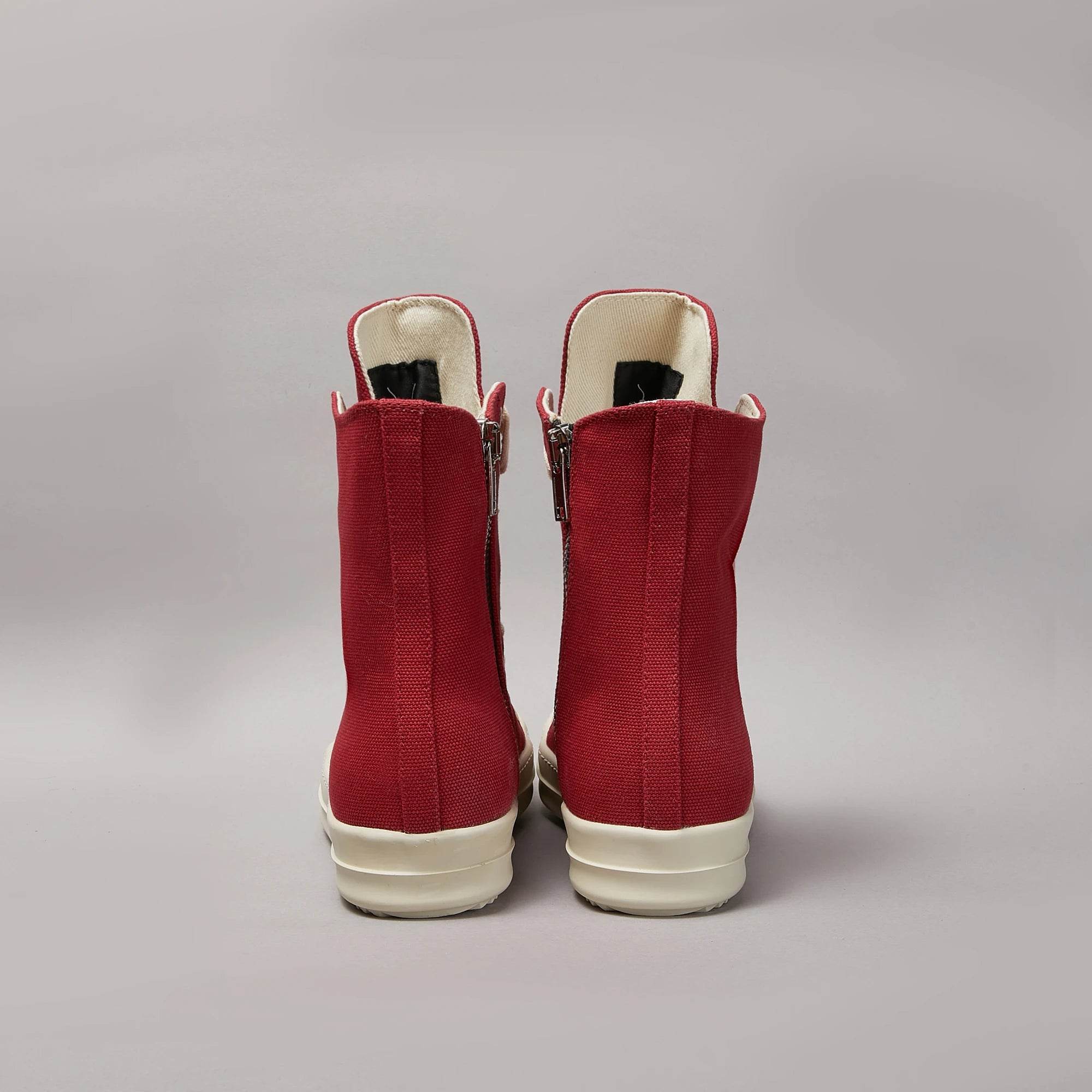 Designer Women Ankle Boot High Top Men Sneaker Luxury Casual Canvas Platform ow-en Street Flat Trainer New Fashion Footwear - Touchy Style