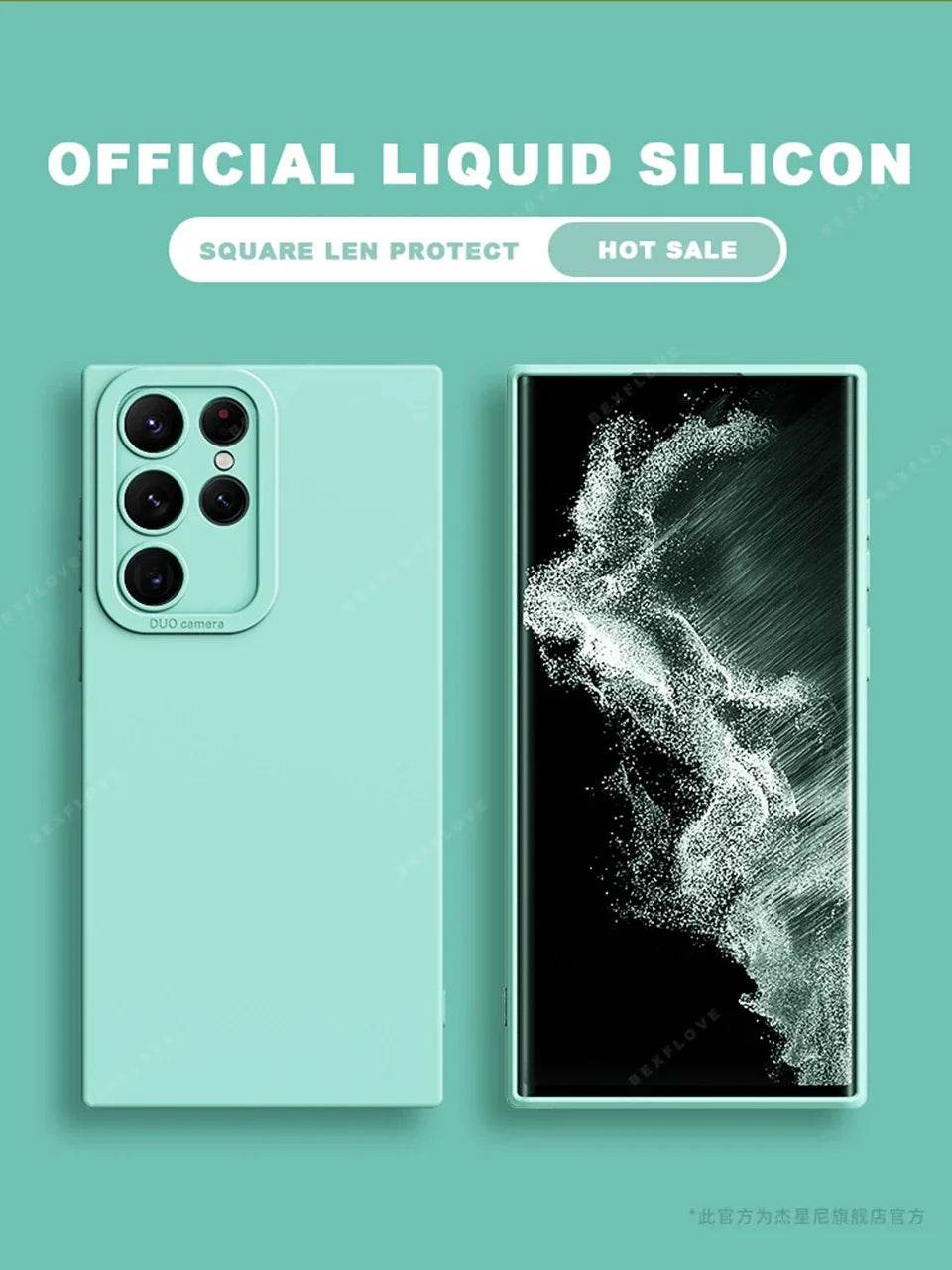 Liquid Silicone Wrist Strap Phone Case For Galaxy S24 S23 S22 S25 Ultra Plus A54 A53 A52 A55 5G Lanyard Original Cover - Touchy Style