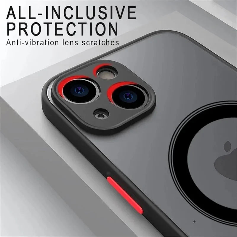 Cute Phone Cases for iPhone 11, 12, 13, 14, 15, Pro, Max, Plus, and Mini models - Magsafe Matte Cover - TSP192