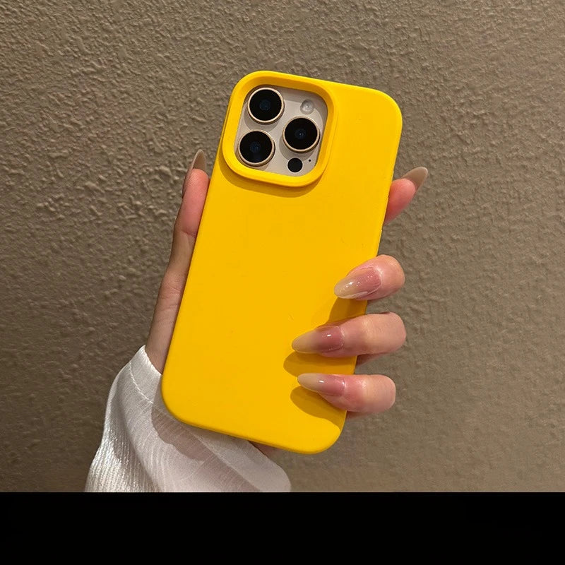 Stylish Solid Cute Phone Cases for iPhone 15, 14, 13, 12, 11 Pro Max, 15, 14 Plus