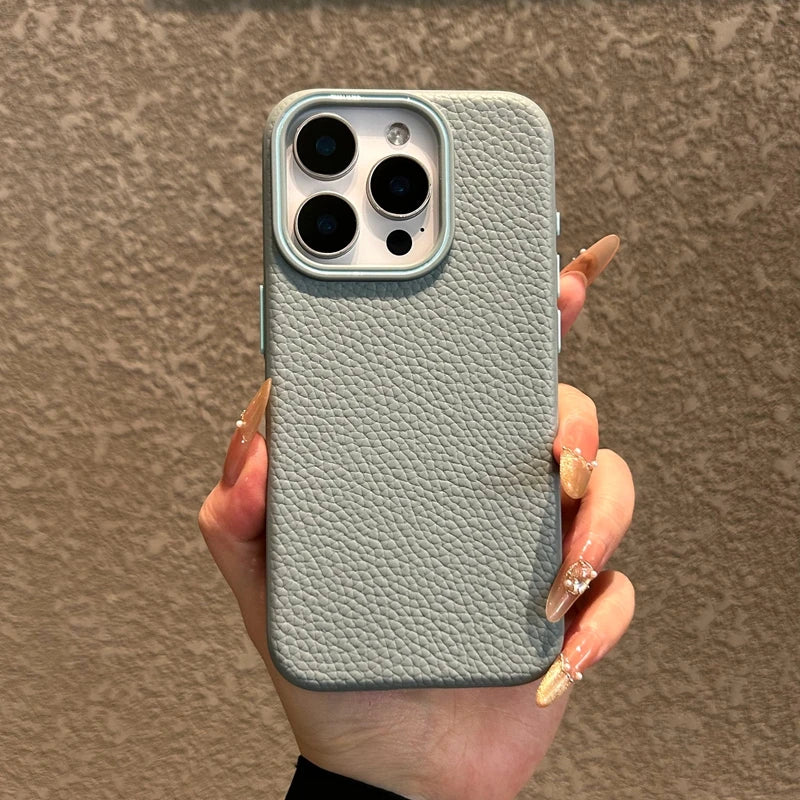 حافظات هواتف لطيفة لأجهزة iPhone 16، 15، 14، 13، 12، 11 Pro Max، 16 Plus - نمط شوكولاتة عتيق - غطاء جلدي فاخر - C3220