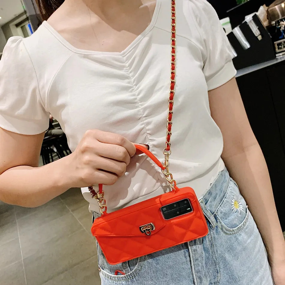 Cute Phone Cases For iPhone 13 12 11 Pro Max 6 7 8 Plus X XR XS Max Handbag Wallet A