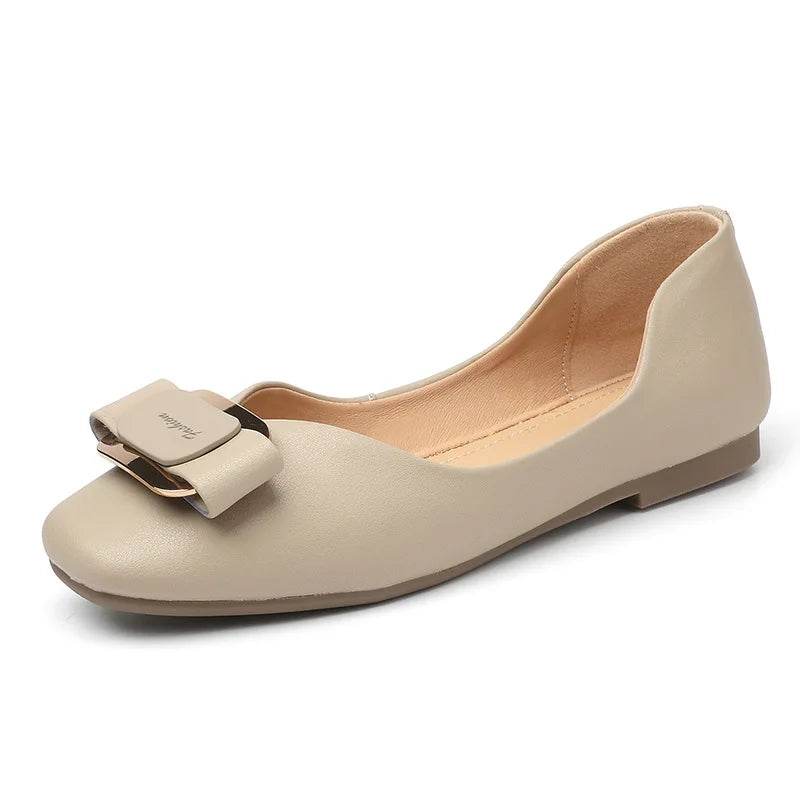Women Loafers Spring Genuine Leather Comfort Flat Shoes Slip-On Footwear Fashion Female Footwear Zapatos De Mujer - Touchy Style
