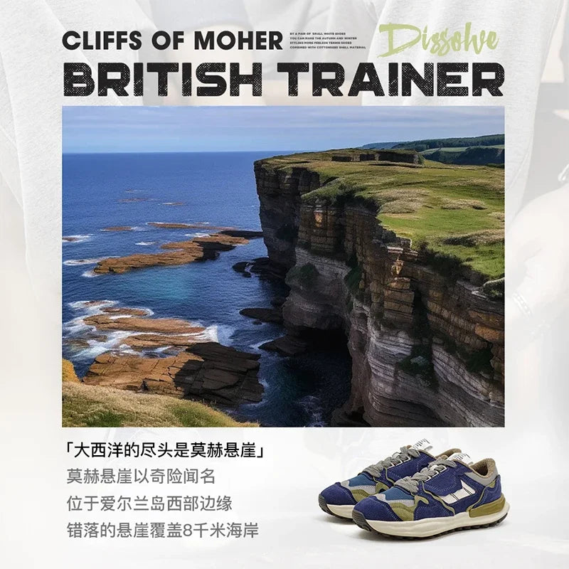 Maden 2023 Autumn New Dissolved English Training Shoes Men&