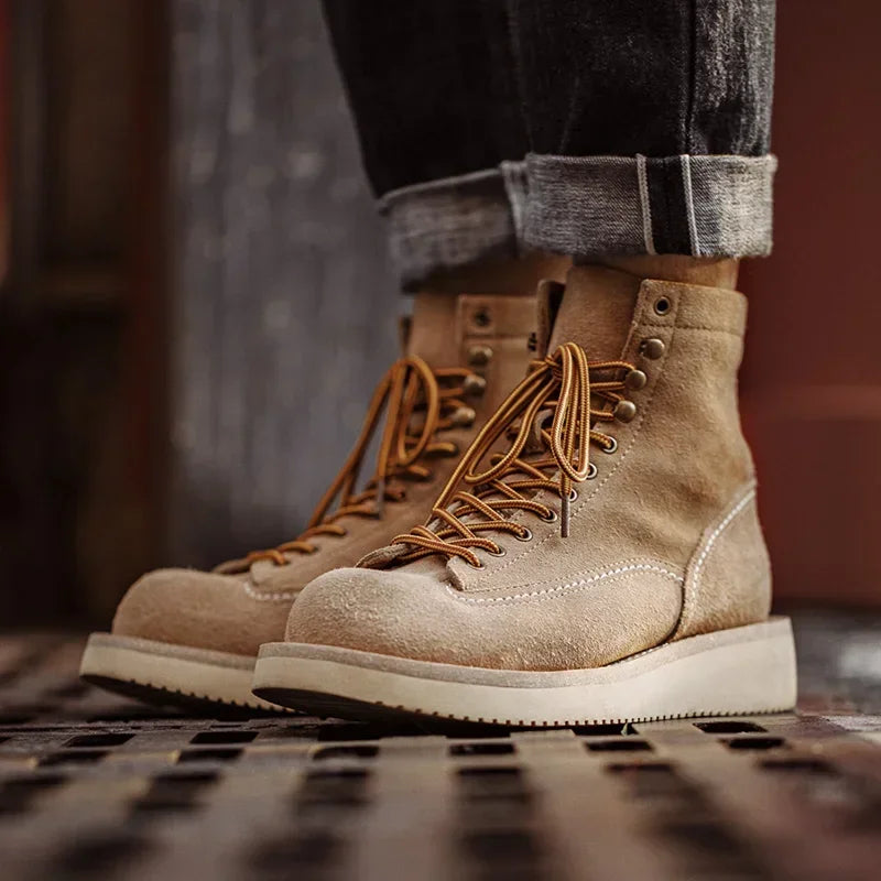 Maden 2023 Winter New Ankle Boots Men&