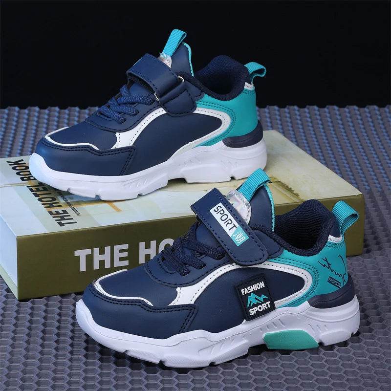 Brand Children Shoes Kids Sneakers Fashion Leather Shoes Child Breathable Outdoor Sports Shoes Casual Boy Girl Shoes - Touchy Style