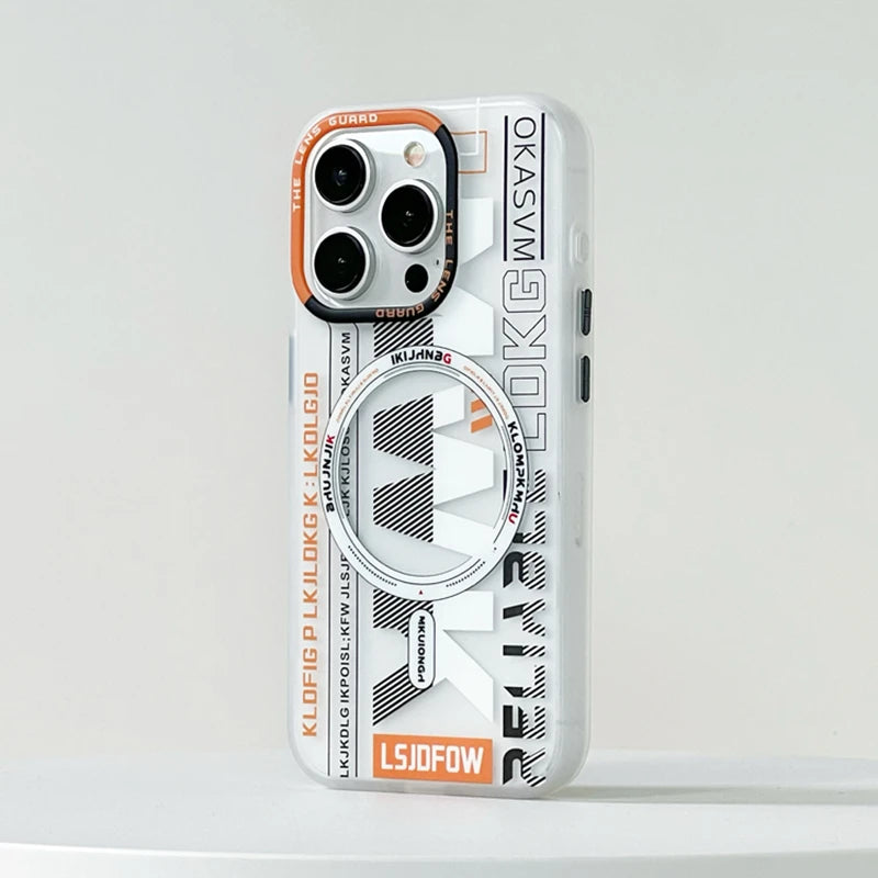 Cute Phone Cases For iPhone 15 Pro Max, 14, 13, and 12 Pro models - Magsafe Hard Cover - TSP202