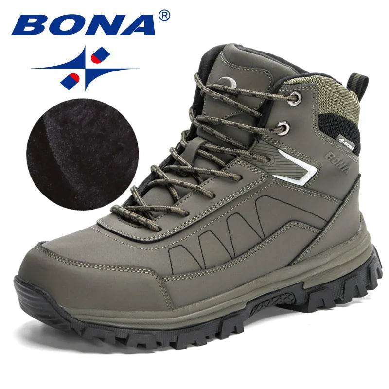 New Arrival Outdoor Hiking Boots Men Winter Shoes Walking Climbing Shoes Man Mountain Sport Boots Masculino Trendy fre - Touchy Style