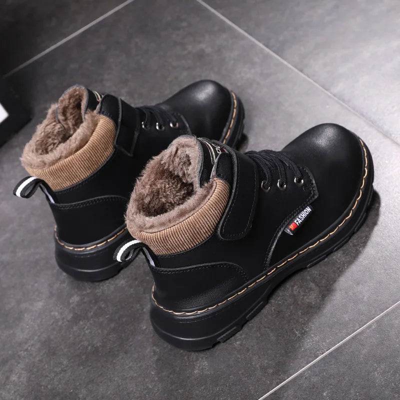 2024 New Children Snow Boots Warm Non-slip Shoes For Boys Girls Brand Boots Comfort Baby Plush Boots Fashion Sneakers - Touchy Style