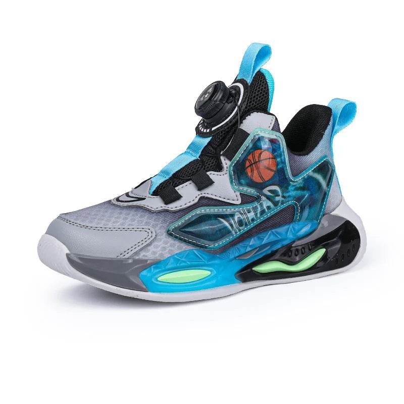New Arrival Children Basketball Shoes Boys Sports Shoes Tennis Casual Daily School Kids Running Shoes Walking Sneaker for Girls - Touchy Style