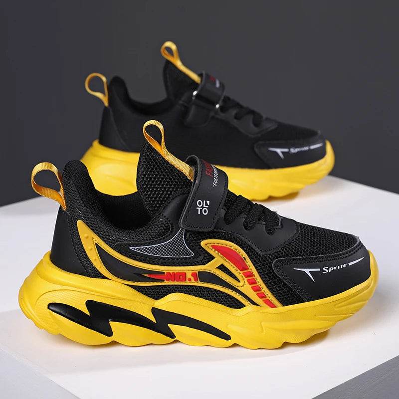 New Arrival Kids Casual Warm Mesh Sneakers Fashion For Boys Girls Lightweight Children Outdoor Sports Running Shoes - Touchy Style