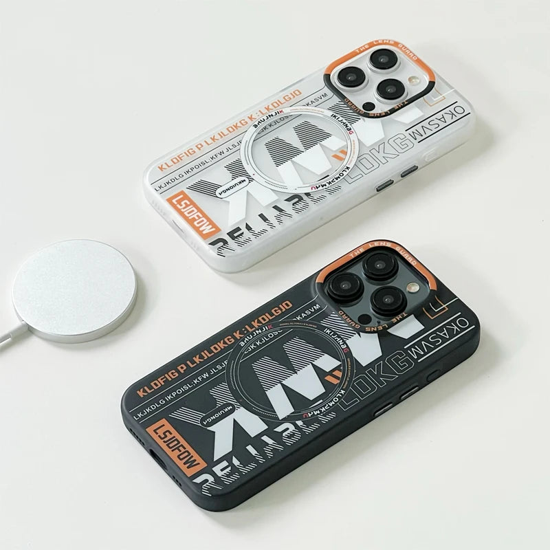 Cute Phone Cases For iPhone 15 Pro Max, 14, 13, and 12 Pro models - Magsafe Hard Cover - TSP202