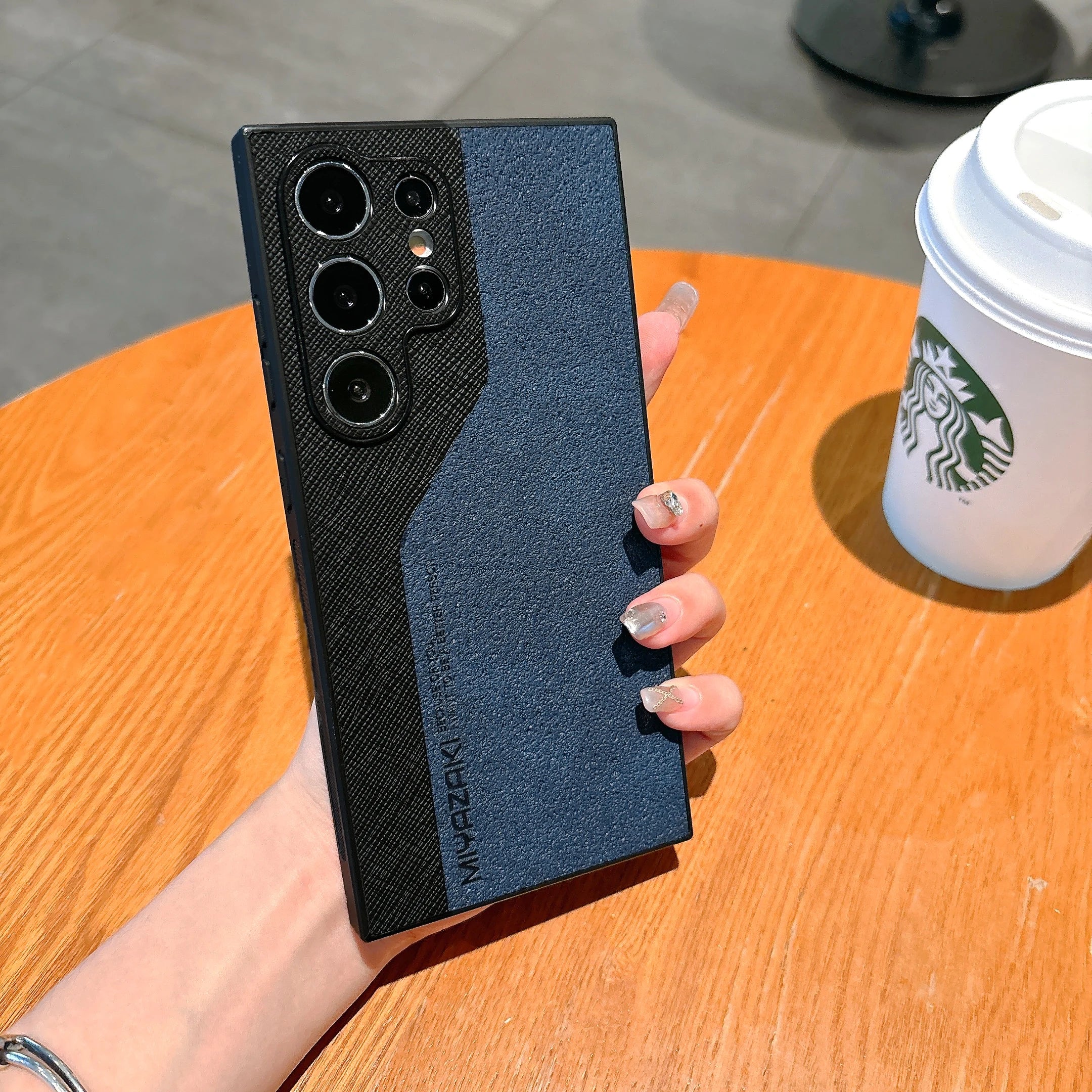 Double Color Leather Phone Case For Samsung Galaxy A35 A36 A52 A53 A54 A55 A56 A72 A73 Shockproof Bumper Fashion Phone Cover