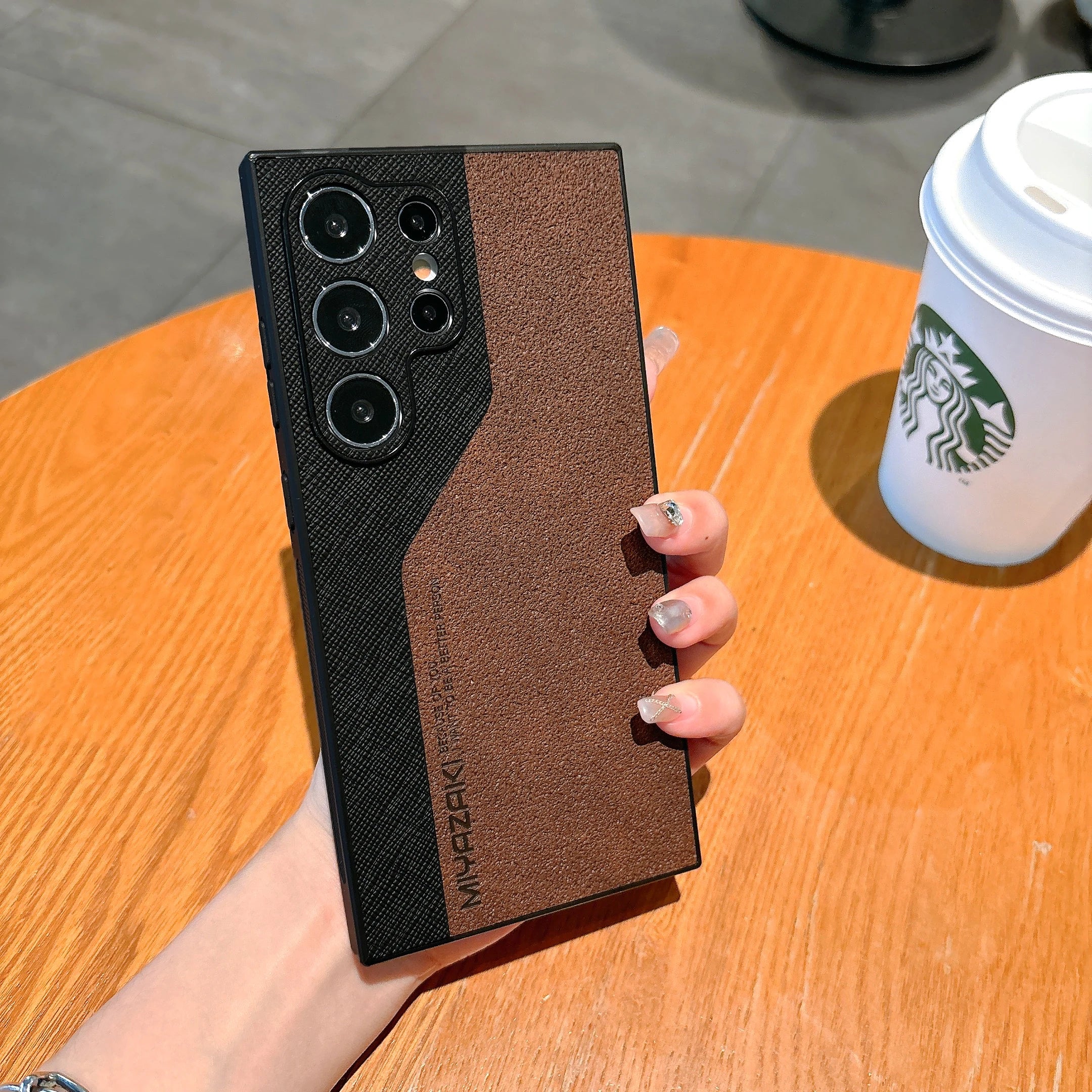 Double Color Leather Phone Case For Samsung Galaxy A35 A36 A52 A53 A54 A55 A56 A72 A73 Shockproof Bumper Fashion Phone Cover