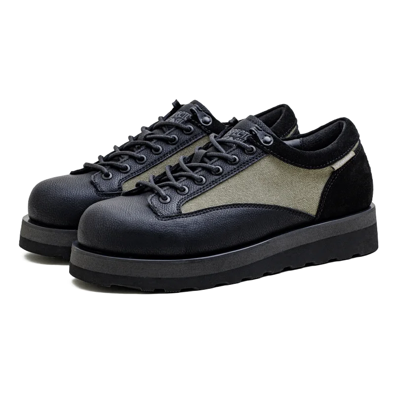 Maden Retro Casual Shoes Thick-Soled Height-Increasing Color-Block Classic Men&