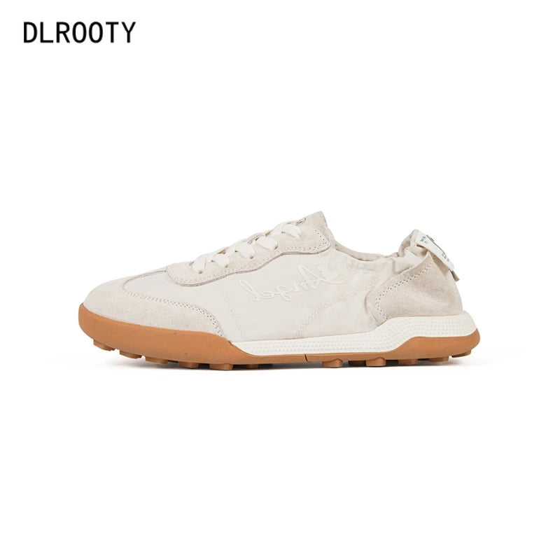 Tennis Lace-Up Hike Shoes Sneakers Cross-tied Comfort Casual Flats Shoes Woman High Quality Sport Shoes Female Sneakers