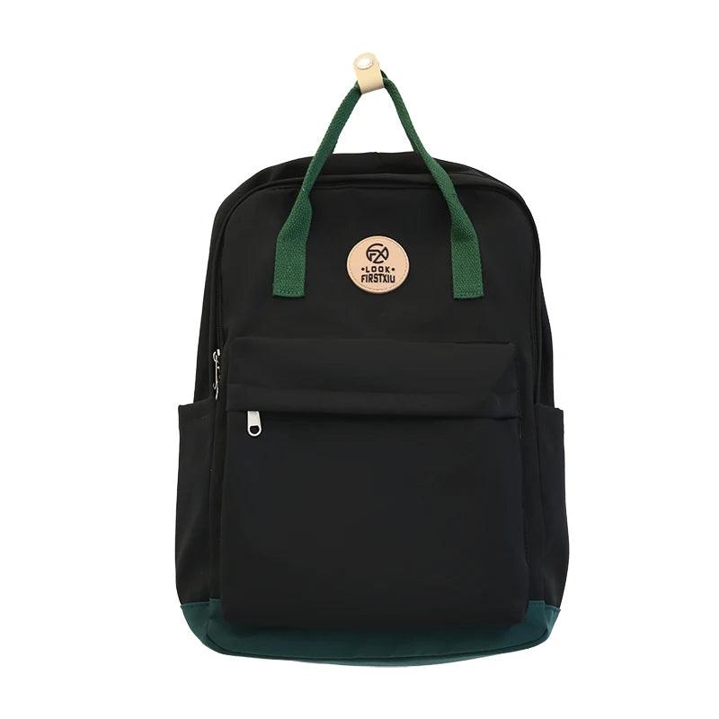 B2980 Cool Backpack - Fashion Double Handle Student School Bag - Touchy Style