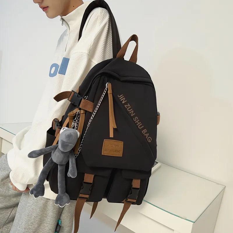 Fashion Bag with Multiple Pockets - PCB1219 Men's and Women's Cool Backpack - Touchy Style .