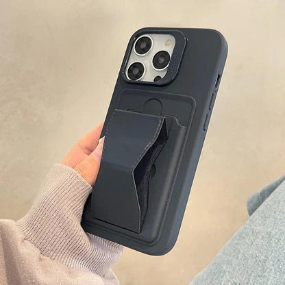 Luxury With Card Holder - Cute Phone Case For iPhone 15 Pro Max, 14, 13, 11, 12, XS, XR, X, 7, 8 Plus, and SE - Touchy Style .