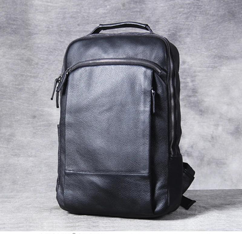 M802 Cool Backpack - Vintage Leather Bag For Men&