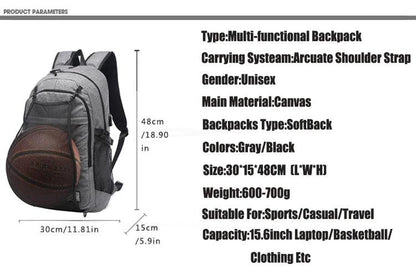 Small Cool Backpacks MWCBQ13 Sport Laptop Oxford School Bag - Touchy Style